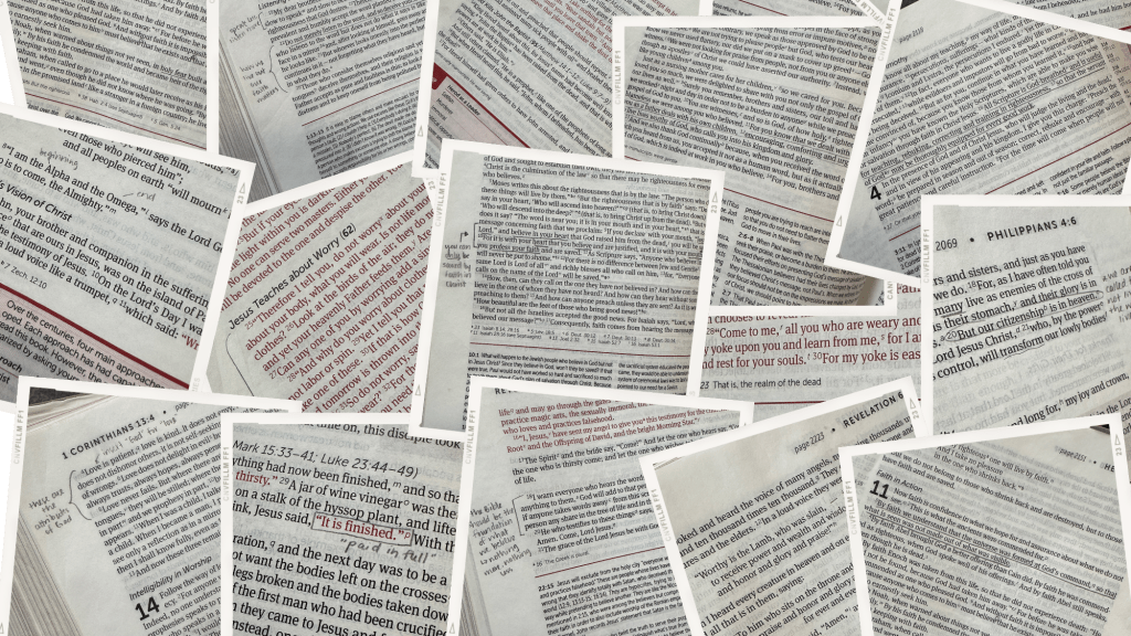 The word of God is alive and&nbsp;active